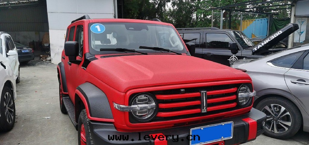 固諾犀牛漆-坦克(kè)300改色(sè)